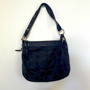 Coach Black Shoulder Bag